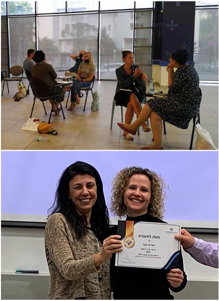 תלמידות ותלמידים בקורס NLP של עובדים ולומדים